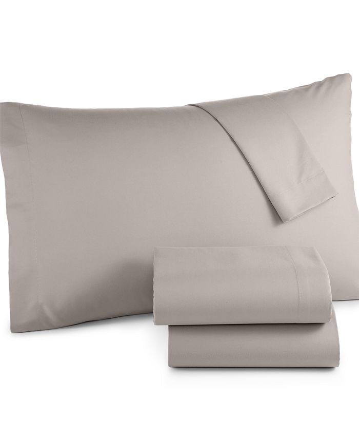 Sanders Microfiber 3 Pc. Sheet Set Twin Created for Macy s Macy s