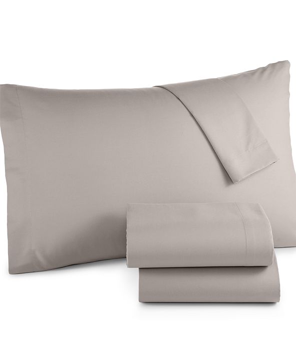 Sanders Microfiber Twin 3-Pc Sheet Set, Created for Macy's & Reviews ...