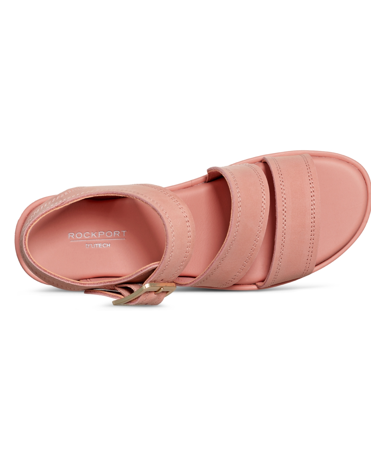 ROCKPORT WOMEN'S ANALA STRAPPY OPEN TOE CASUAL WEDGE SANDALS 