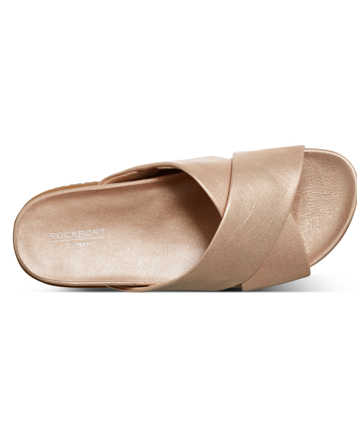 ROCKPORT WOMEN'S LEIA OPEN TOE CASUAL FLAT SANDALS 