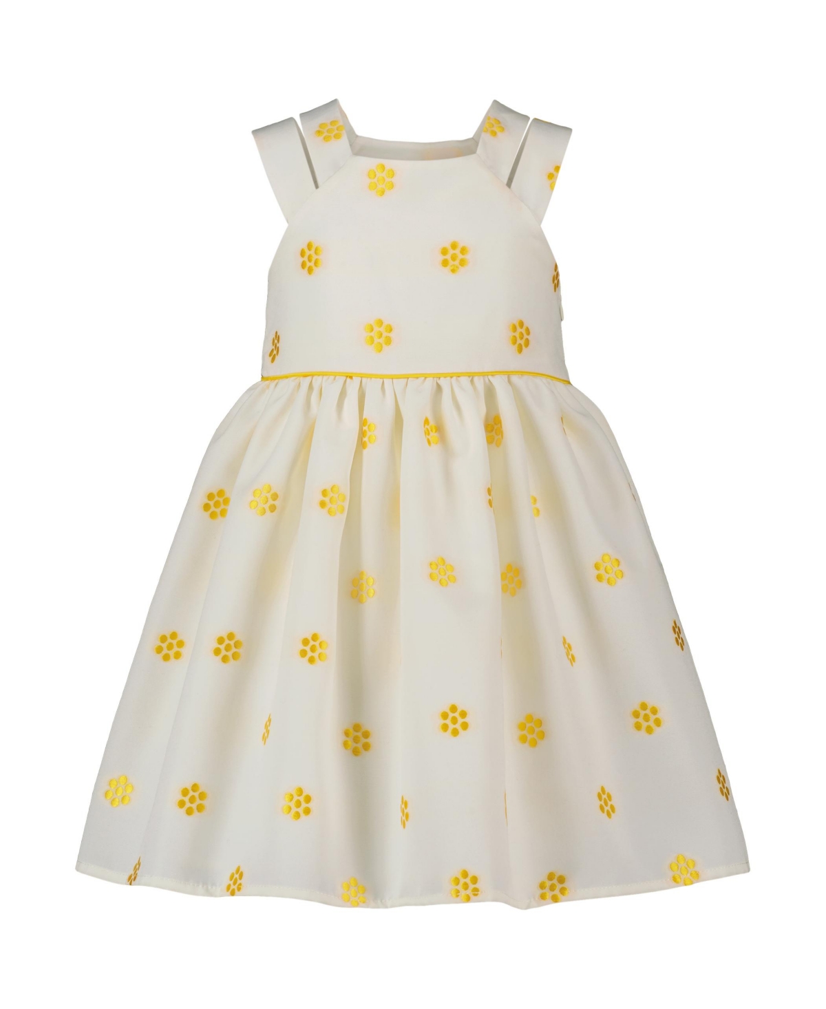 BLUEBERI BOULEVARD TODDLER AND LITTLE GIRLS FIT-AND-FLARE PRINTED DRESS 