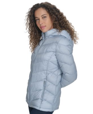 Women's Packable Hooded Puffer Coat, Created for Macy's
