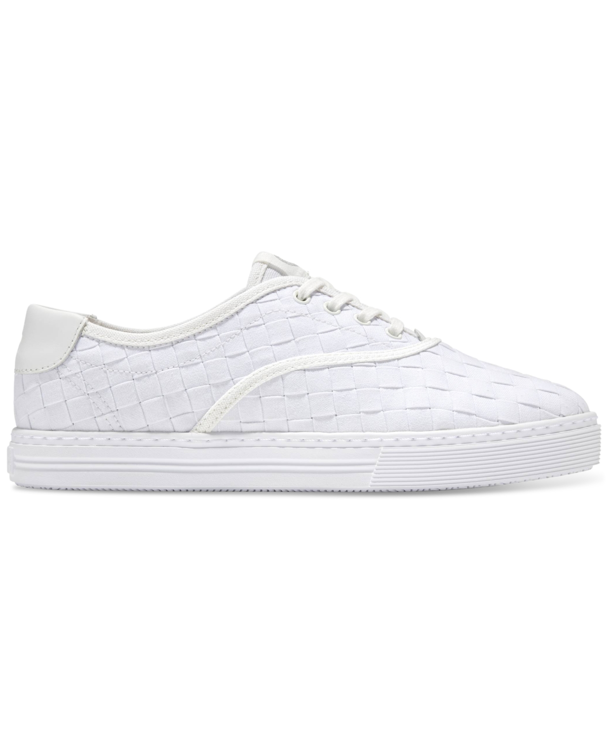 Cole Haan Grandpro Harbor Sneaker In White Woven Canvas