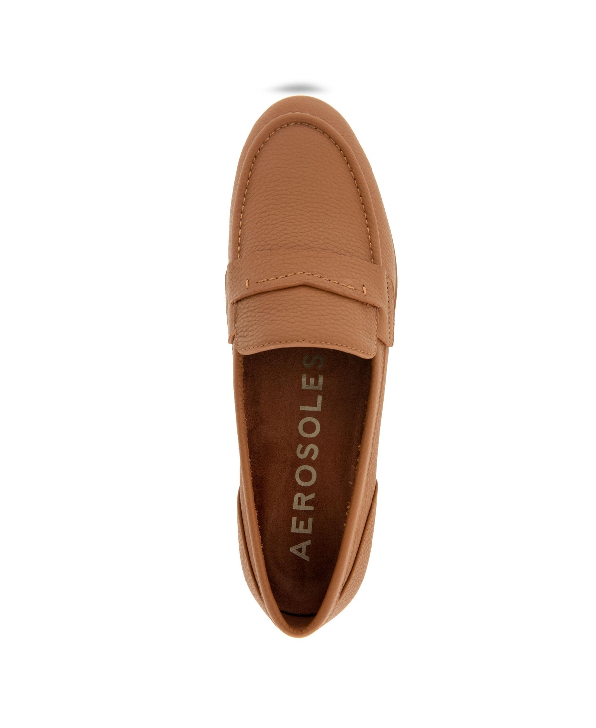 AEROSOLES WOMEN'S WINONA ALMOND TOE LOAFER FLATS 