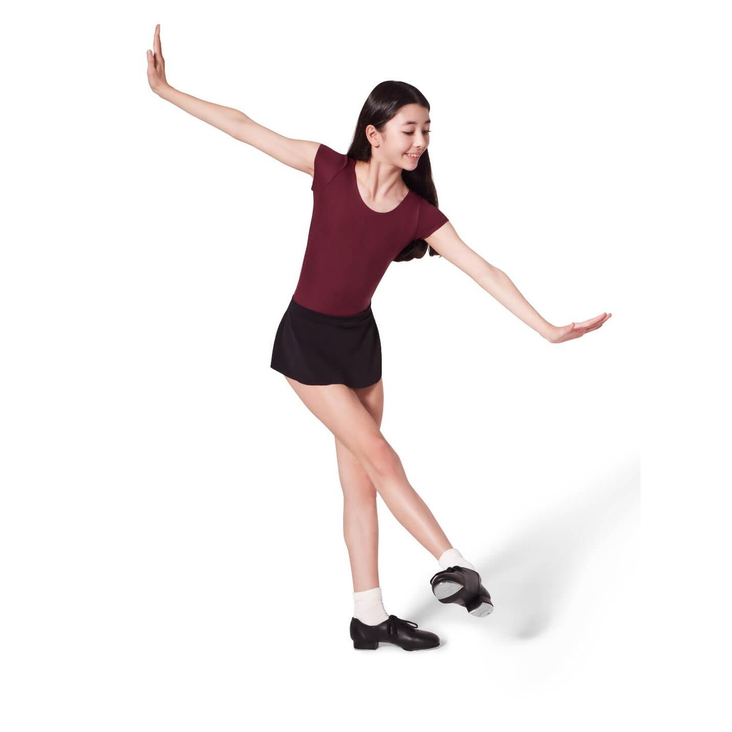 Обувь Capezio Flex Mastr Tap Shoe для девочек, цвет: Чёрный — фото 5