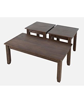 Eros Contemporary 3 Piece Coffee Table Set