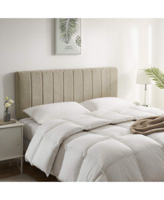 Wall Mounted Easy Assemble Channel Stitched Floating Headboard - 3D Soundproof - Peel & Stick - Queen