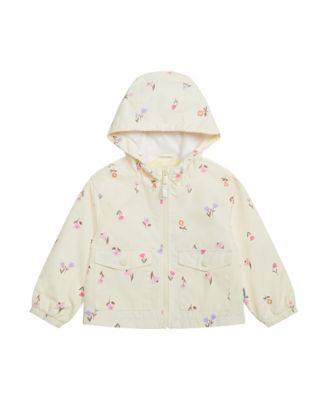 Carter s Girl s Light Weight Floral Printed Windbreaker