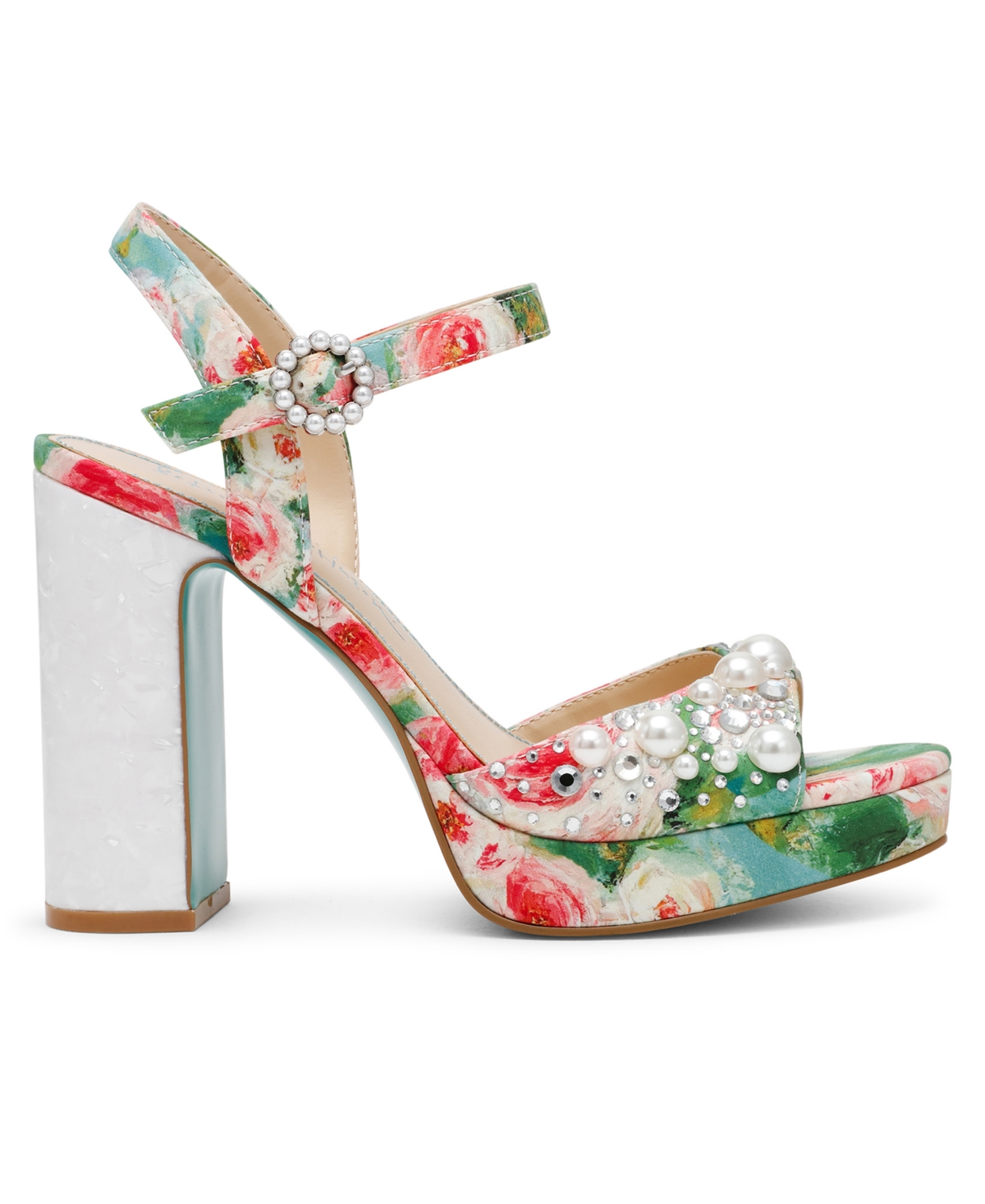 BETSEY JOHNSON AVIAN PLATFORM DRESS SANDALS 