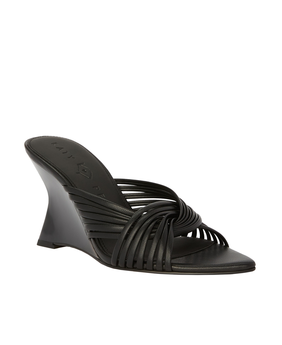 Katy Perry The Trendygurl Wedge Sandal In Black