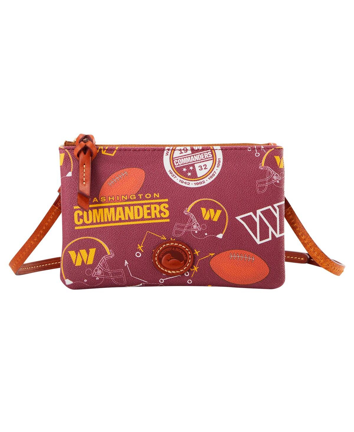 Dooney & Bourke Washington Commanders Top Zip Crossbody Purse In No Color
