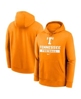 Nike - Men's Tennessee Orange Tennessee Volunteers Football Stack Club Fleece Pullover Hoodie