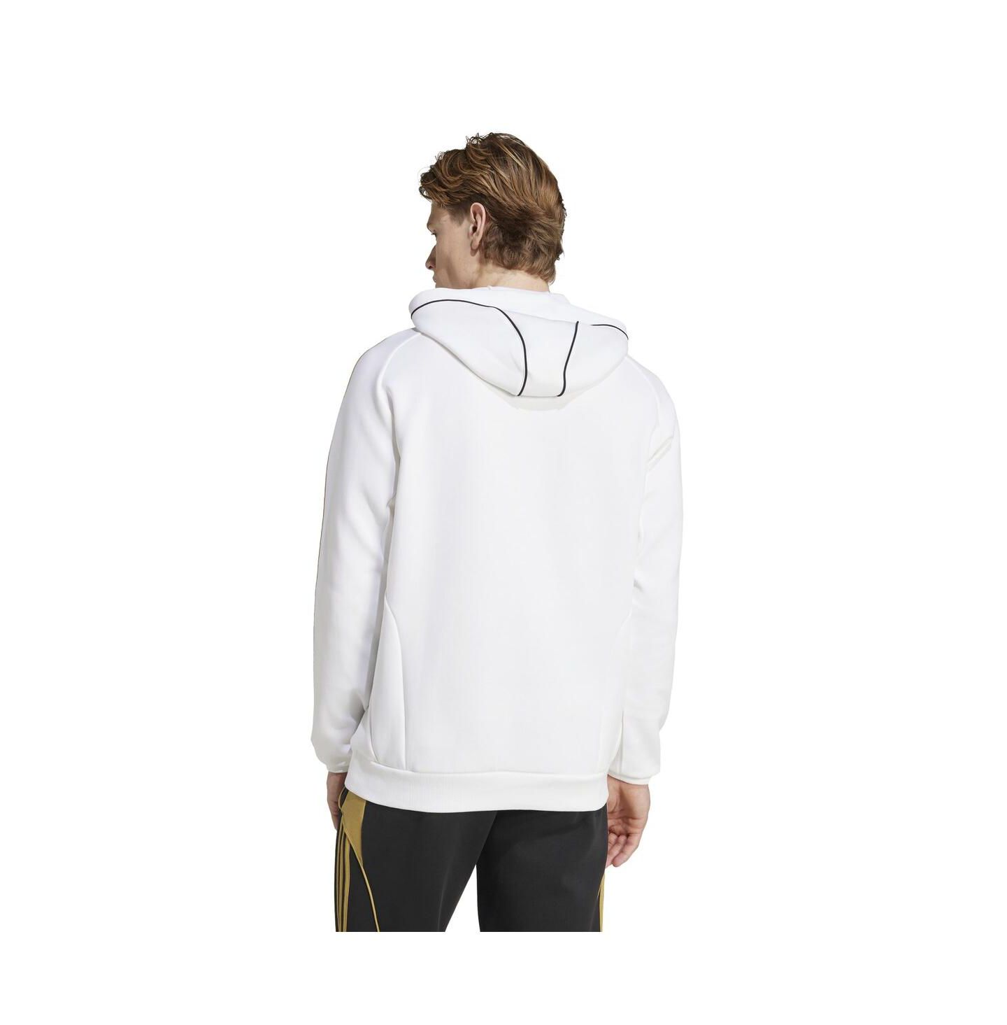 Мужское худи adidas White Lafc 2025 Travel Pullover — фото 2