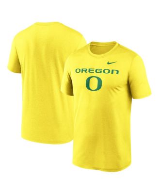Nike - Men's Yellow Oregon Ducks Lockup Legend Performance T-Shirt