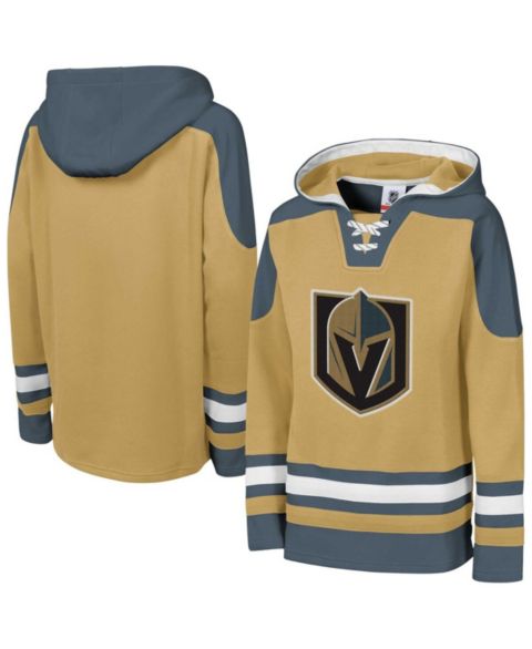 Худи Outerstuff Youth Gold Vegas Golden Knights Must Have Home V-Neck Pullover для мальчиков