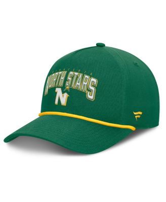 Fanatics - Men's Kelly Green Minnesota North Stars Decades Collection A-Frame Rope Adjustable Hat