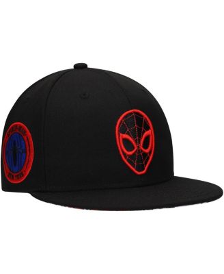 Lids - Youth Black Spider-Man Elements Snapback Hat