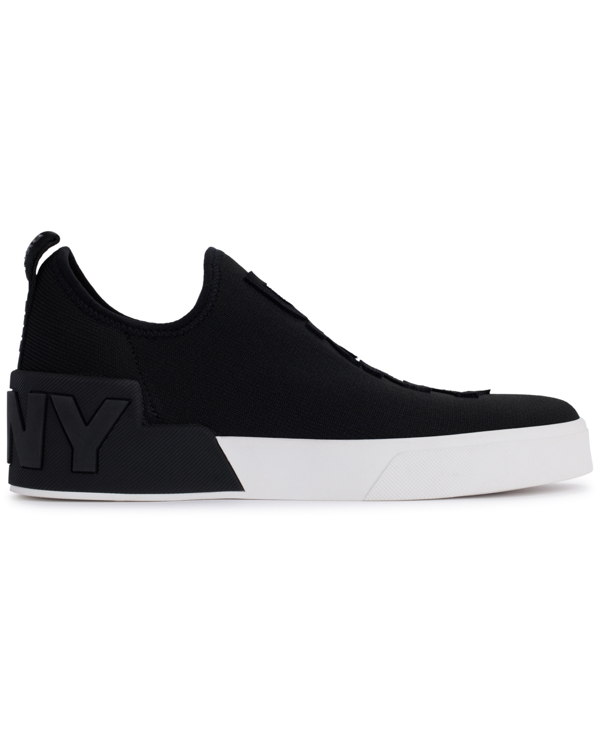 Dkny Maize Knit Sneaker In Black