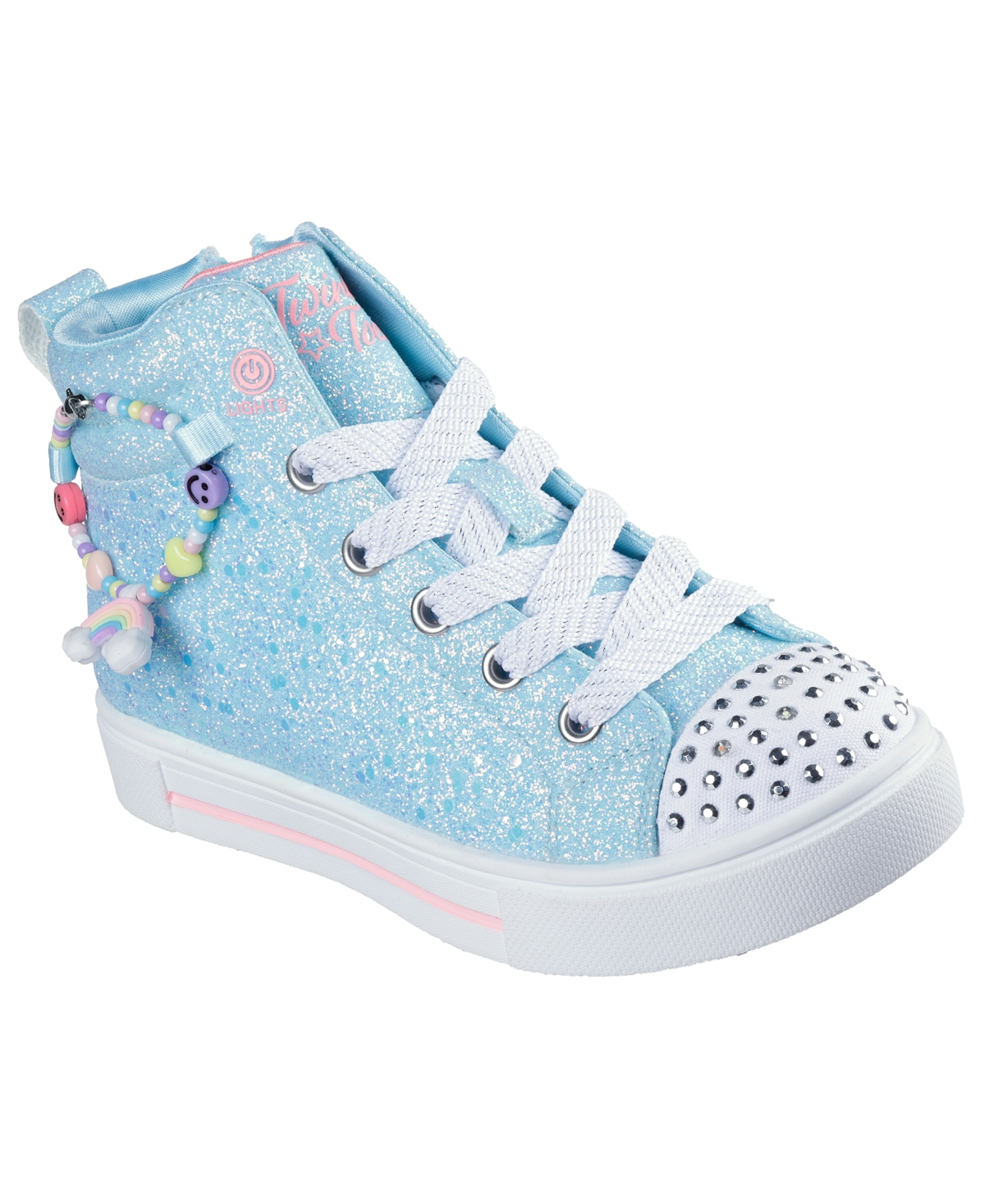 Skechers Little Girls Twinkle Toes: Twinkle Sparks In Light Blue