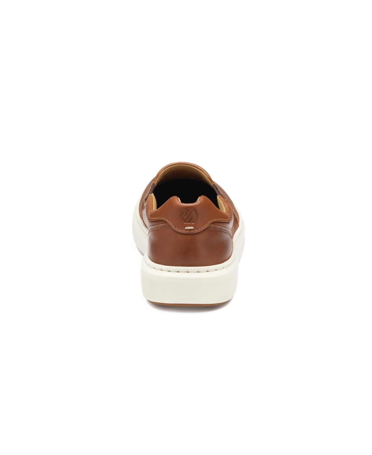 Johnston & Murphy Anders Slip-on Sneaker In Tan Full Grain