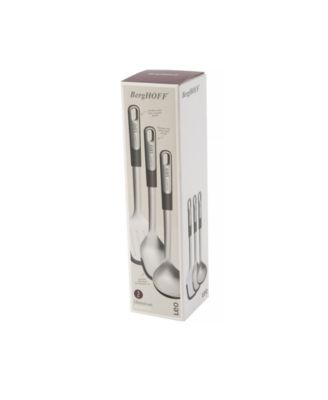 Leo Graphite 3-Pc. Stainless Steel Utensil Set