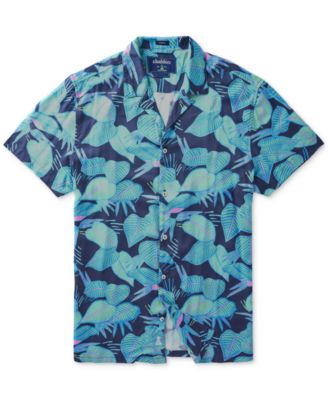 Chubbies - Men's The Fluorescent Funks Short Sleeve Tropical Print Camp Shirt
