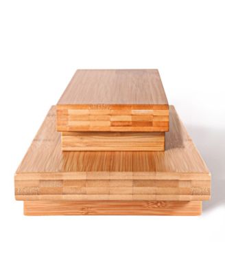 Bamboo 2-Pc. Sushi Serving Tray Set