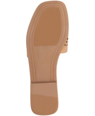 Women's Brodie Perforated Slide Flat Sandals