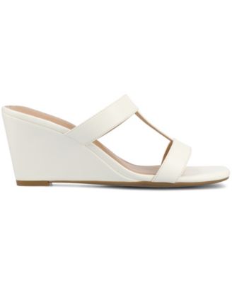 Women's Clodie T Strap Dress Wedge Sandals