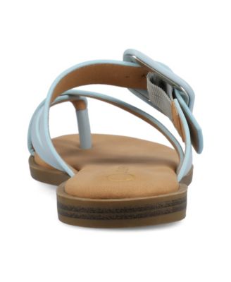 Women's Layra Strappy Buckle Flat Sandals