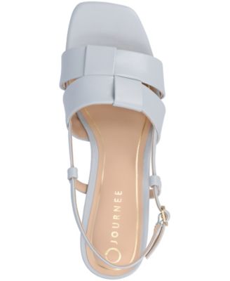 Women's Tabatha Block Heel Slingback Flat Sandals