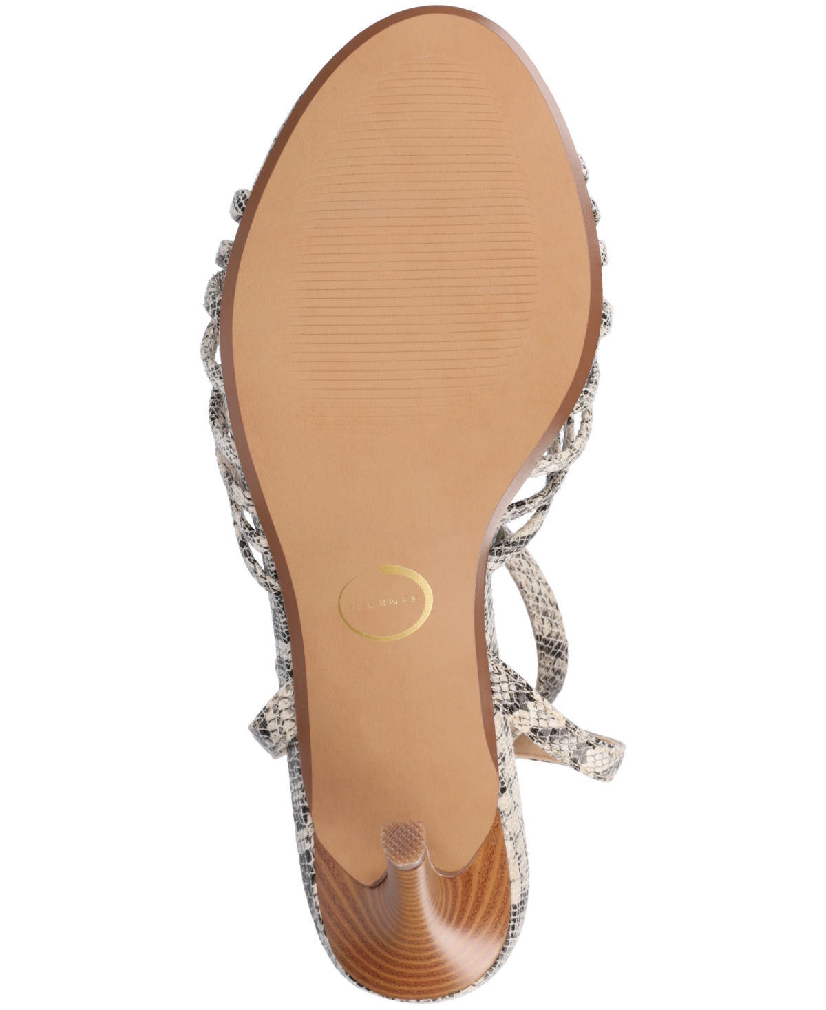 Journee Collection Vanita Stiletto Sandal In Snake