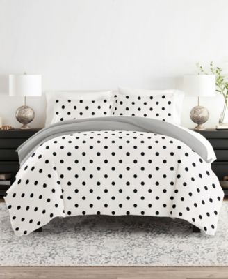 Utra Soft Reversible 3-Pc. Duvet Cover Set, Full/Queen