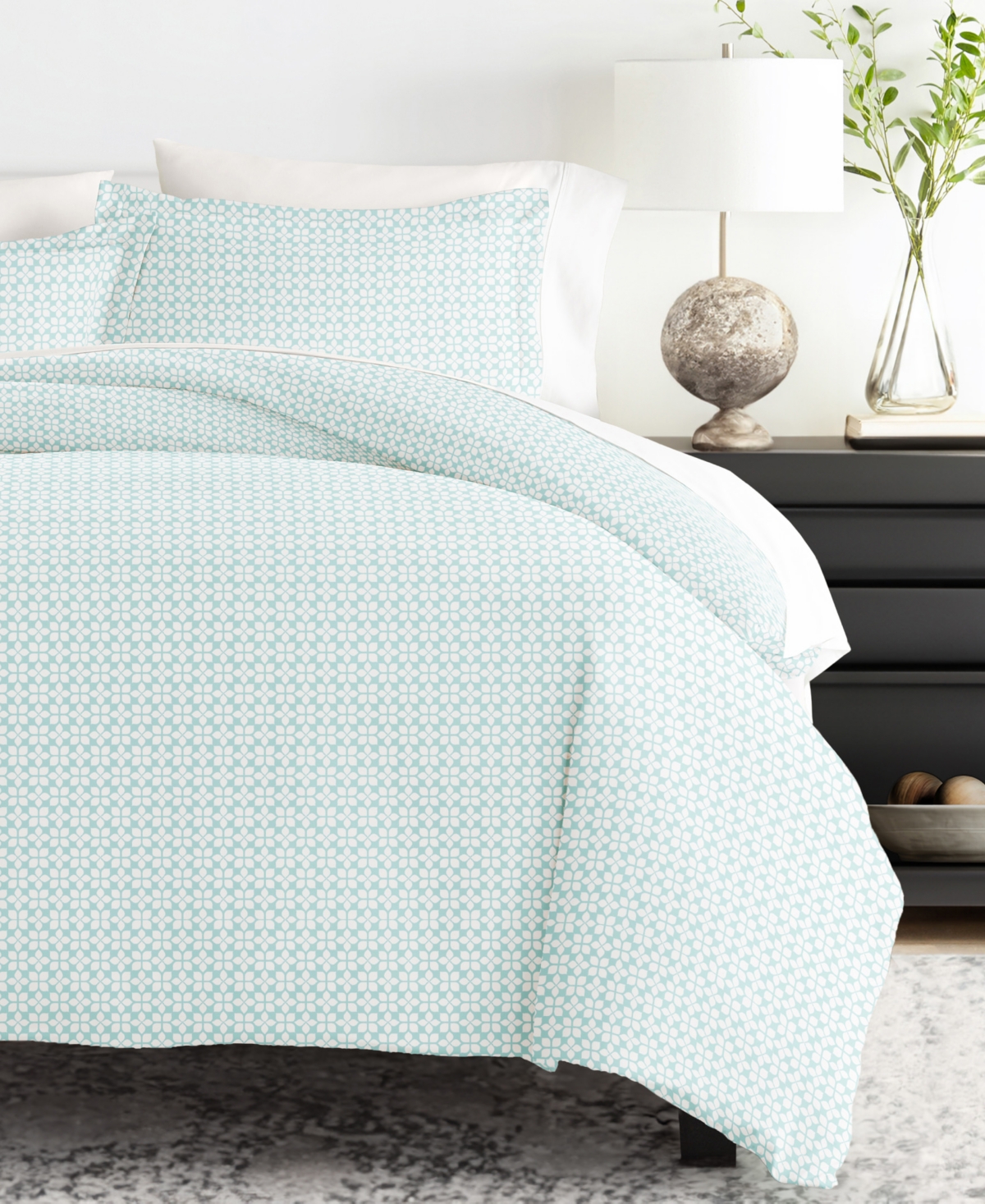Ienjoy Home Lucid Dreams Patterned Duvet Cover Set By The Home Collection, Queen/full In Starlight