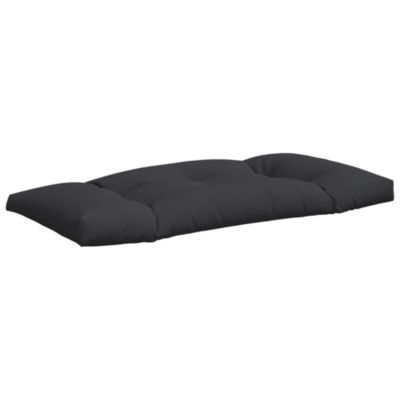Pallet Cushion Set of 3 Black 100% polyester Standard