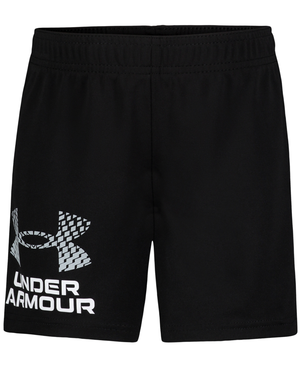 Under Armour Toddler & Little Boys Tech Logo Shorts In Black,white