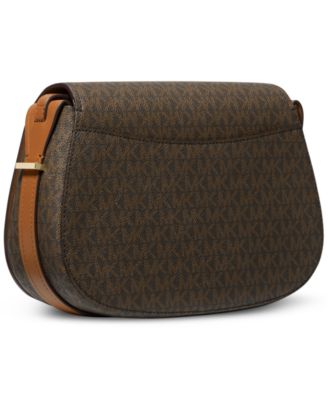 Lydia Small Monogram Flap Messenger