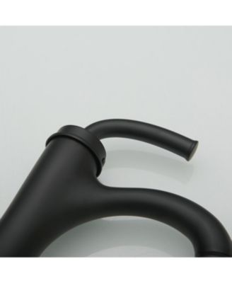 8&amp;#x22; Widespread Double Handle Faucet with Metal Drain, Water-Saving Design Bathroom Faucet