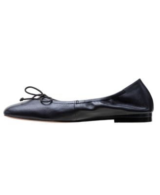 MILA | Ruched Top Line Ballet Flats