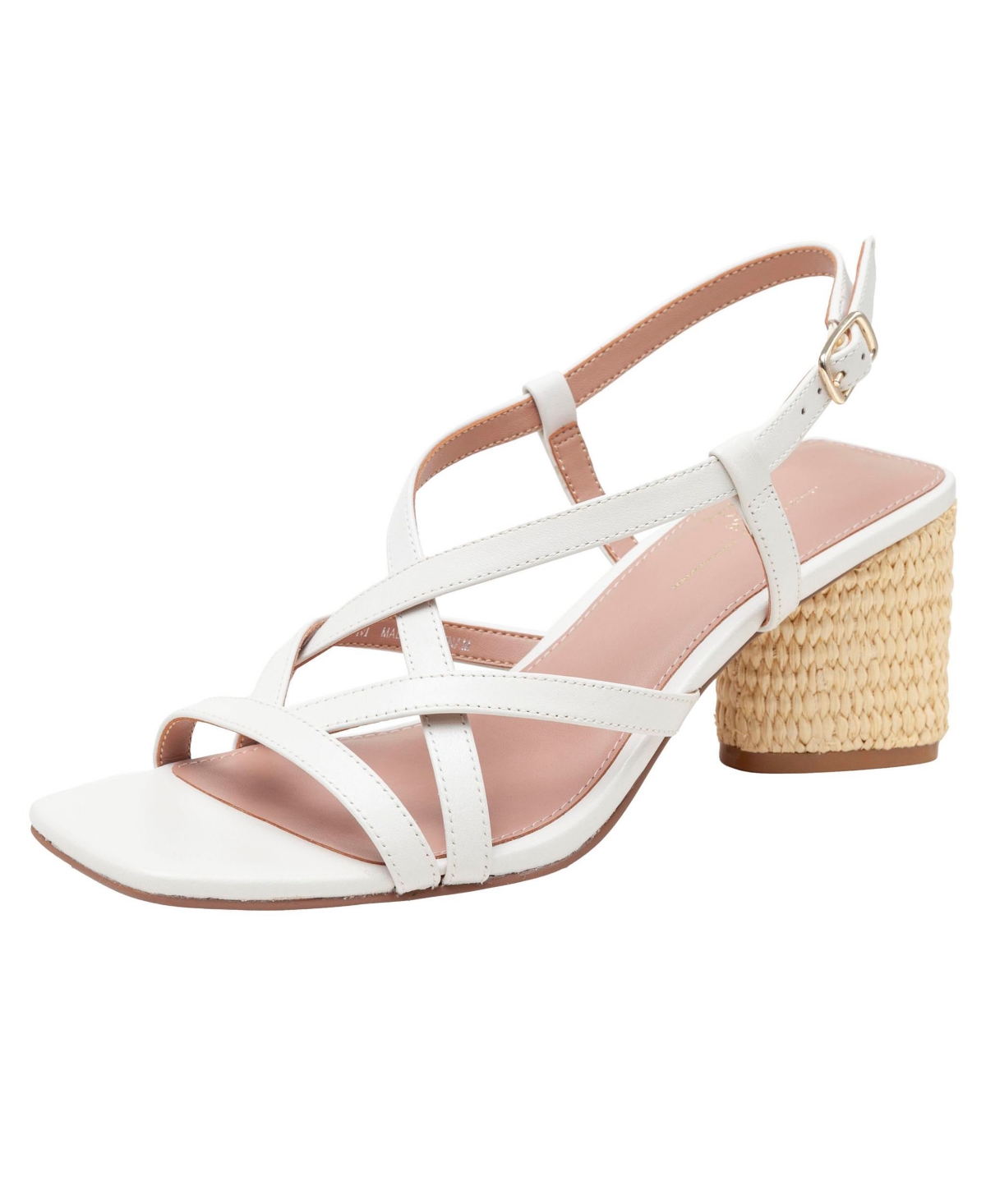 Linea Paolo Hazel | Raffia Block Heel Sandals