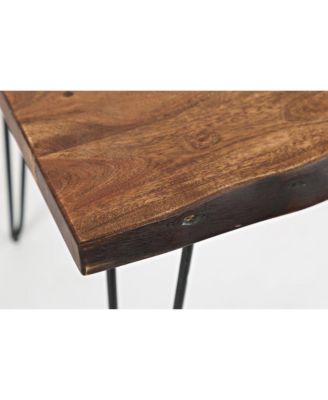 Nature's Edge 24'' Solid Acacia Square End Table