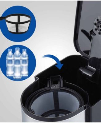 14 oz. Personal Coffee Maker with Stainless Steel Interior Travel Mug