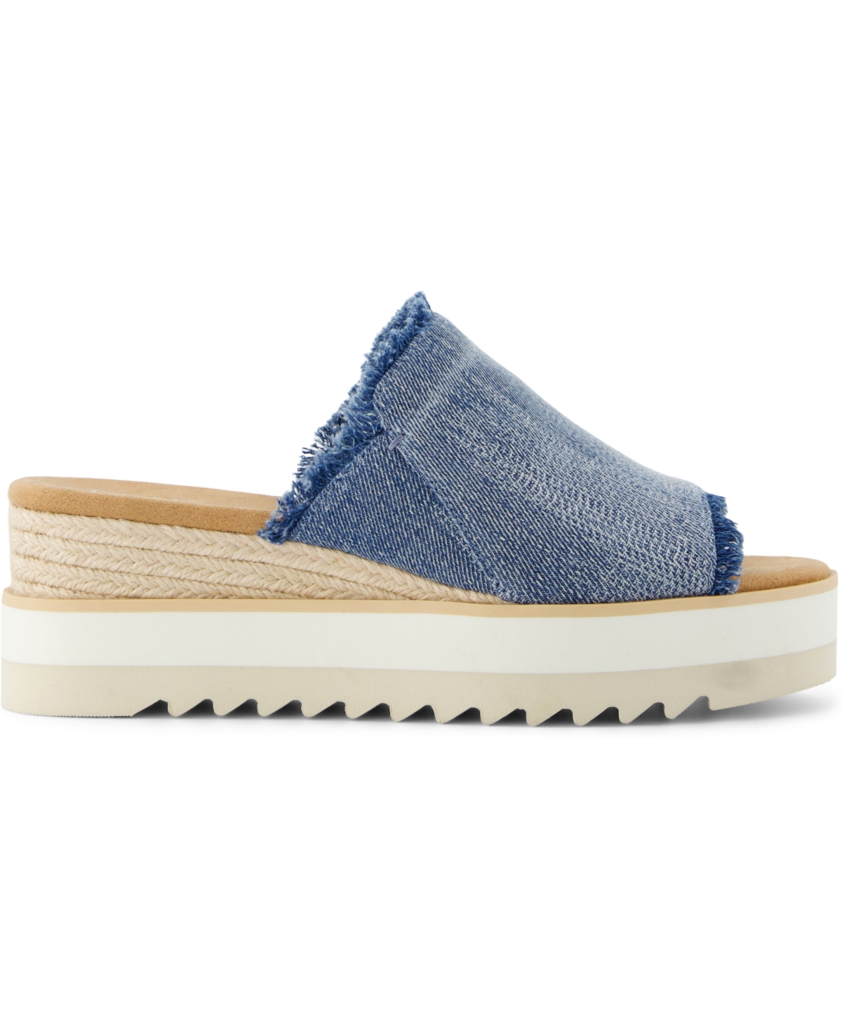TOMS WOMEN'S DIANA SLIP-ON WEDGE SANDALS 