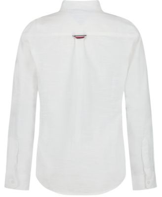 Big Boys Textured Long Sleeve Shirt