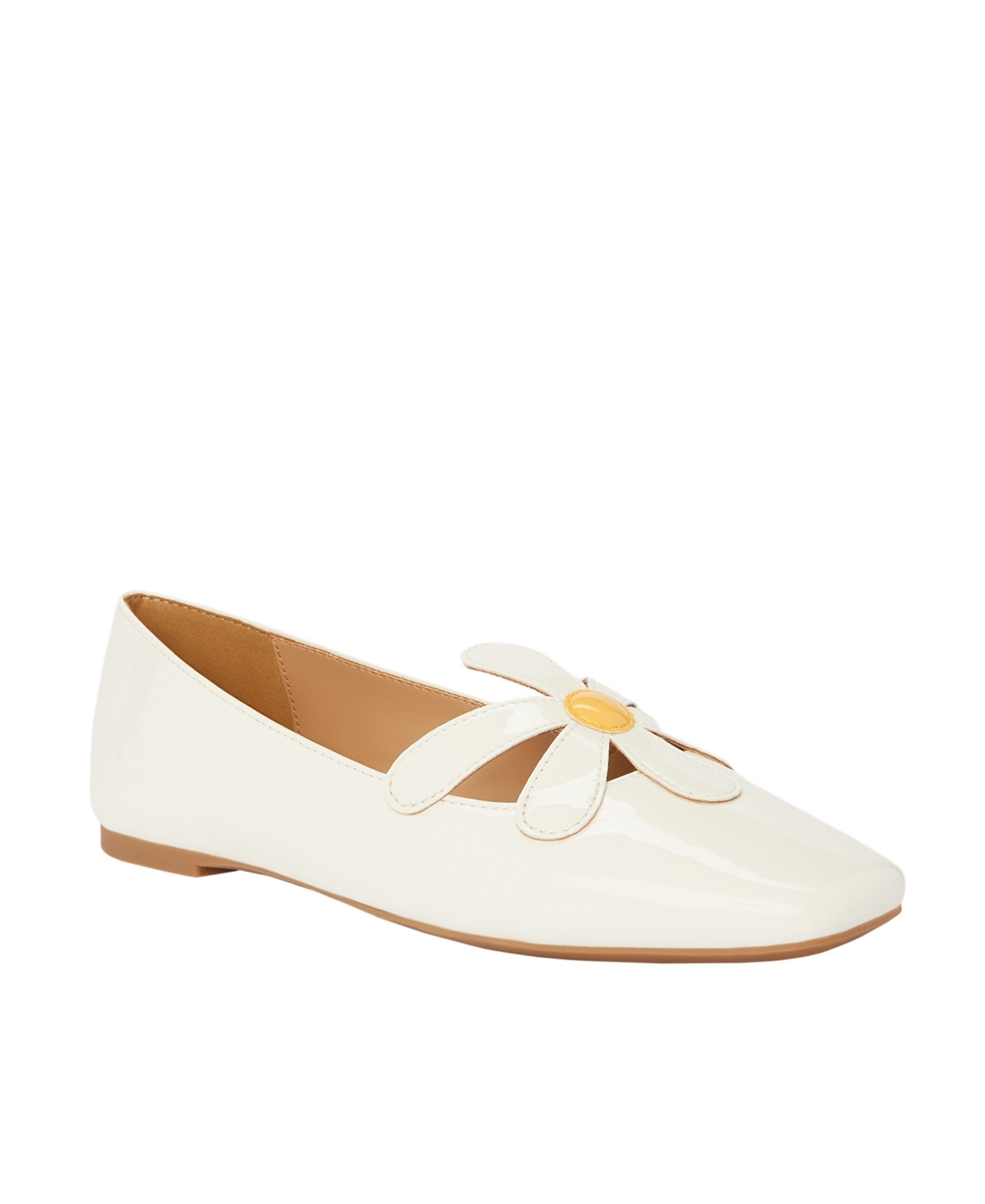Shop Katy Perry Women's The Evie Daisy Slip-on Flats In Optic White
