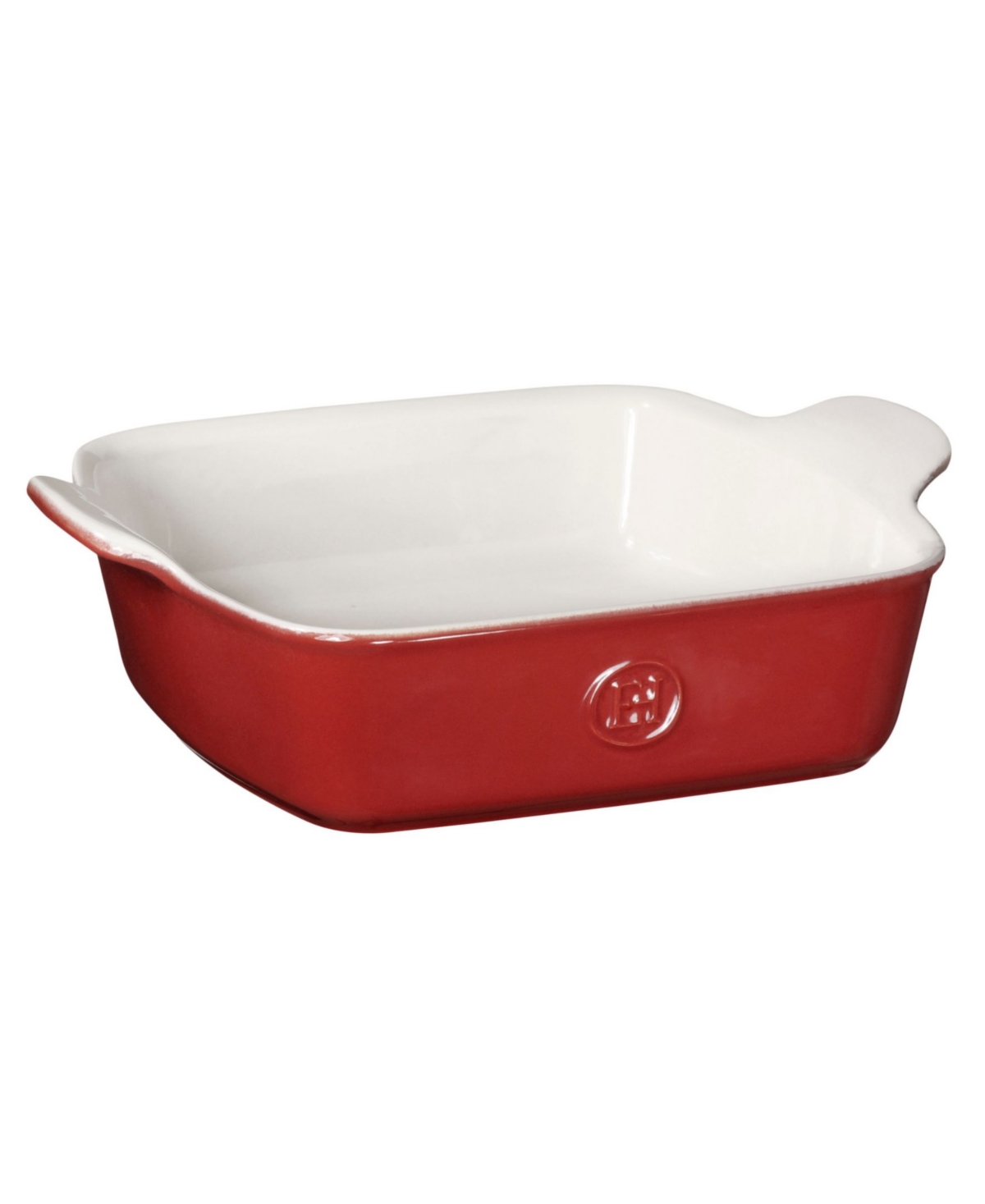 Emile Henry Ceramic 9" Square Baking Dish In Rouge