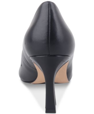 Women's Verronica Almond Toe Leather Pumps, Created for Macy's
