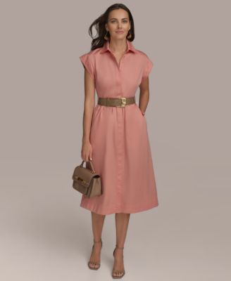 Women's Belted Shirtdress