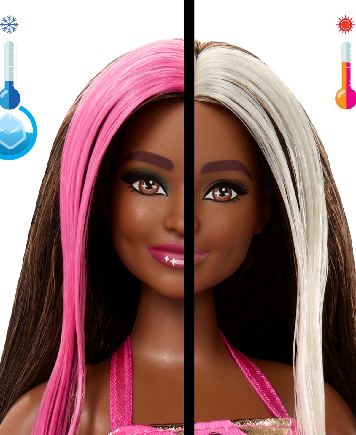 Barbie Party Unboxed Pet Birthday Series Doll & Accessories, Shimmerin' Hearts Set With 10 Surprises In Multi-color