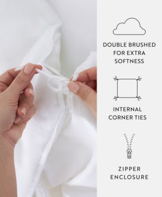 Tranquil Sleep Patterned Duvet Cover Set, Full/Queen